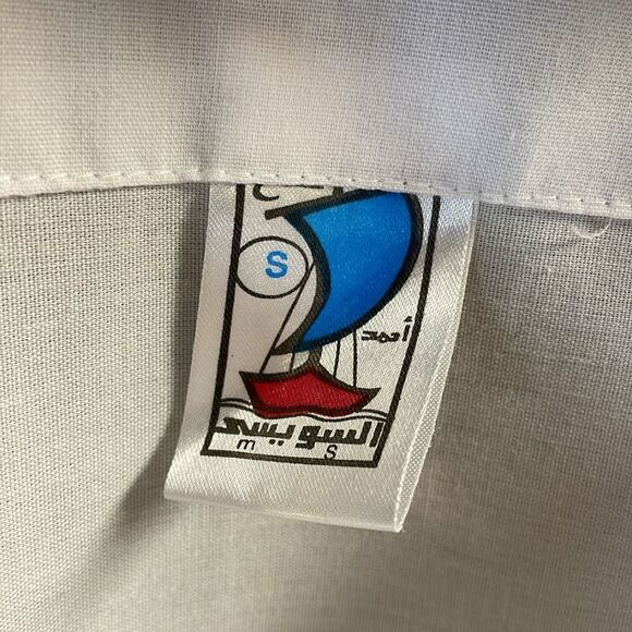 Boho Cottagecore Embroidered Peasant Style Cotton Blend White Blouse Top - Picture 6 of 8